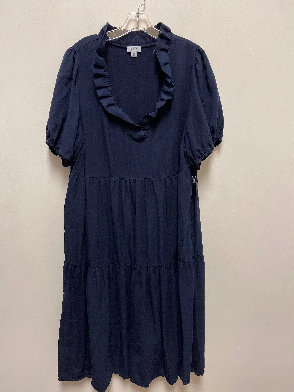 off-shoulder dressDress Casual Maxi By Crown And Ivy In Navy, Size: 2x