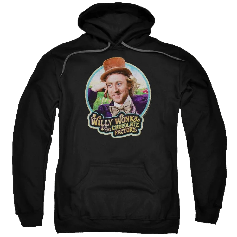 Season Finale Sale sleek zip-up hoodieWilly Wonka & the Chocolate Factory Its Scrumdiddlyumptious Pullover Hoodie