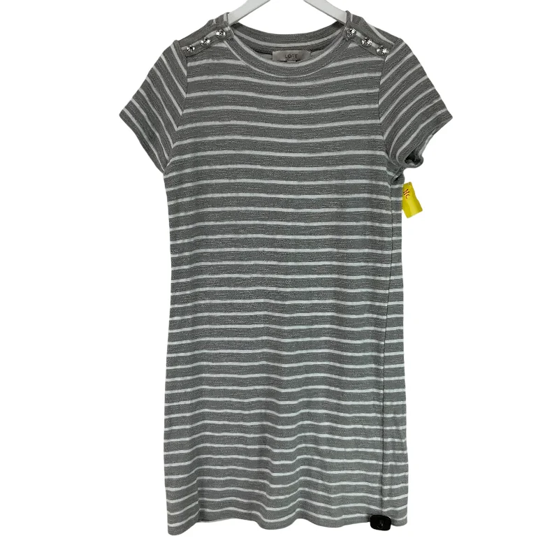 Special Discount flowy evening dressDress Casual Short By Loft In Grey, Size: M