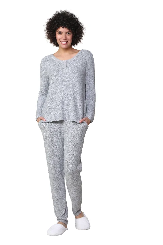 Price Drop long sleeve dressThe Comfort Collection Snap PJ Set