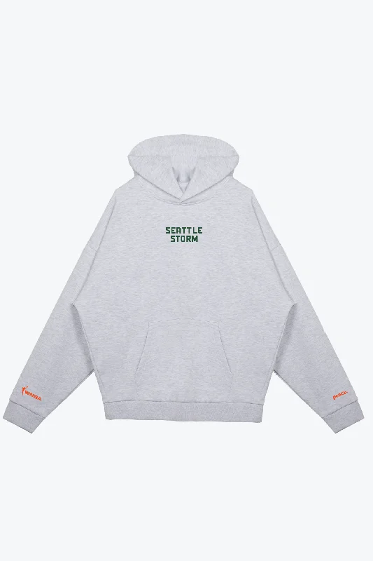 Final Markdown Seattle Storm Essentials Heavyweight Hoodie - Ash