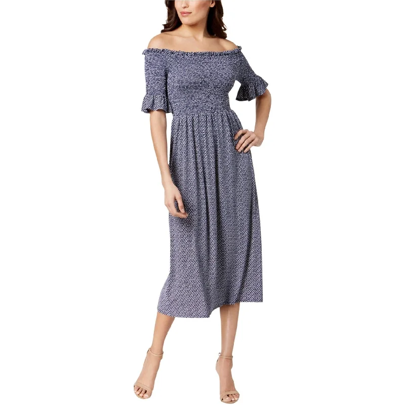 Last Chance t-shirt dressVince Camuto Womens Smocked Off-Shoulder Dress, Blue, XX-Small Last Chance t-shirt dressVince Camuto Womens Smocked Off-Shoulder Dress, Blue, XX-Small