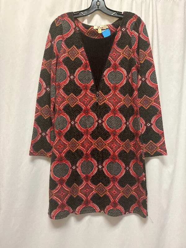 Price Cut wrap dressDress Casual Midi By Aryeh In Red, Size: M