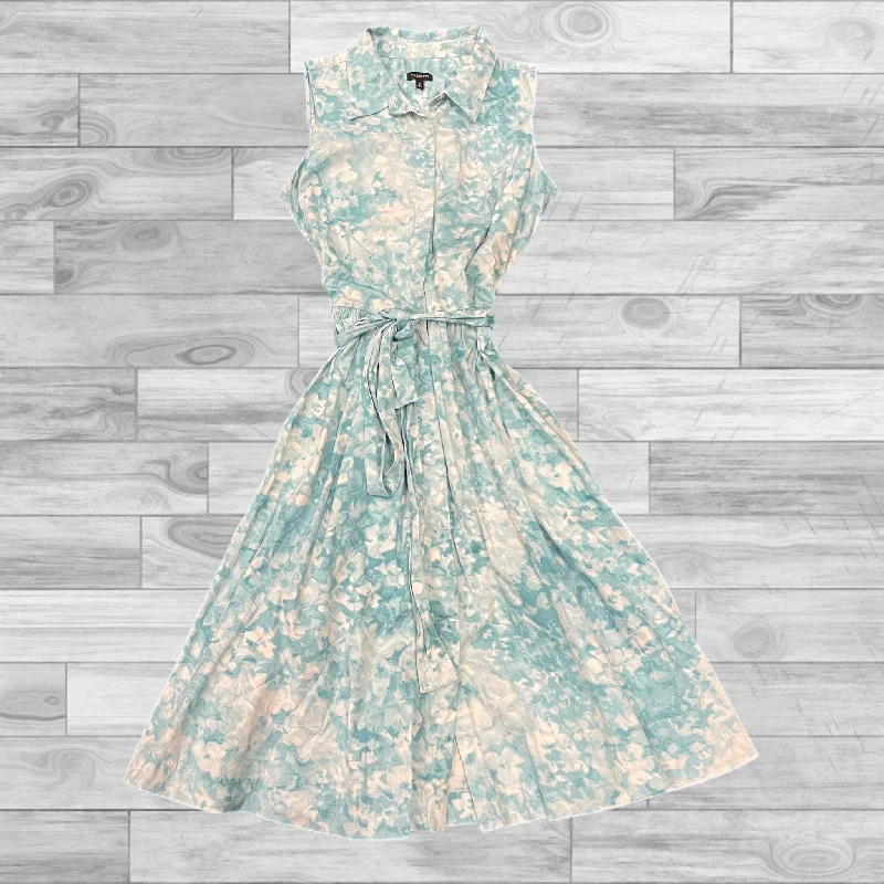 Today’s Deal off-shoulder dressDress Casual Short By Talbots In Blue, Size: 12