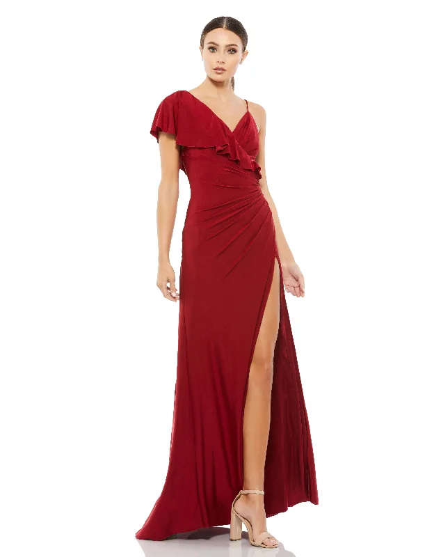 Stock Clearance denim dressMac Duggal A11257 Dress