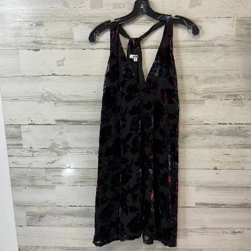 Best Deals comfy dressDress Party Short By Bb Dakota In Black & Purple, Size: L
