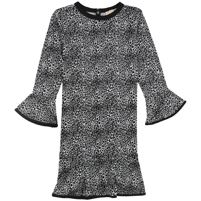 Hurry In party dressMichael Kors Womens Two Tone Tunic Dress, Black, Medium