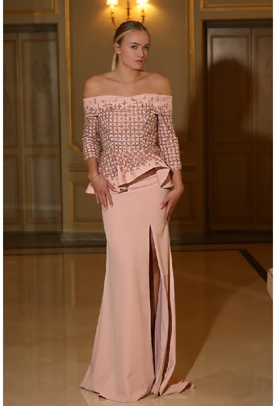 Buy More, Save More ruched dressTERANI 242M3301 DRESS
