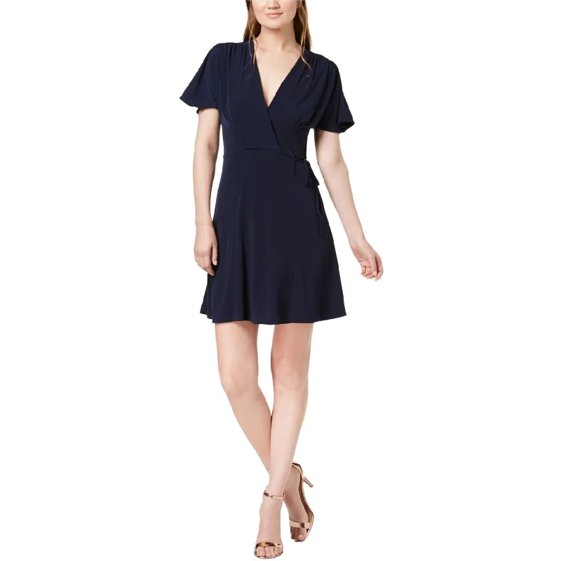 Best Seller stylish party dressFrench Connection Womens Alexa Plete Accent Wrap Dress