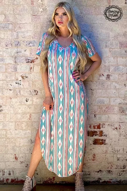 Mega Deal summer floral dressMomma Mia Maxi Dress