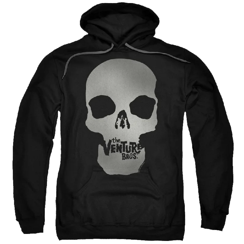 trendy zip-up hoodieThe Venture Bros Skull Logo - Pullover Hoodie