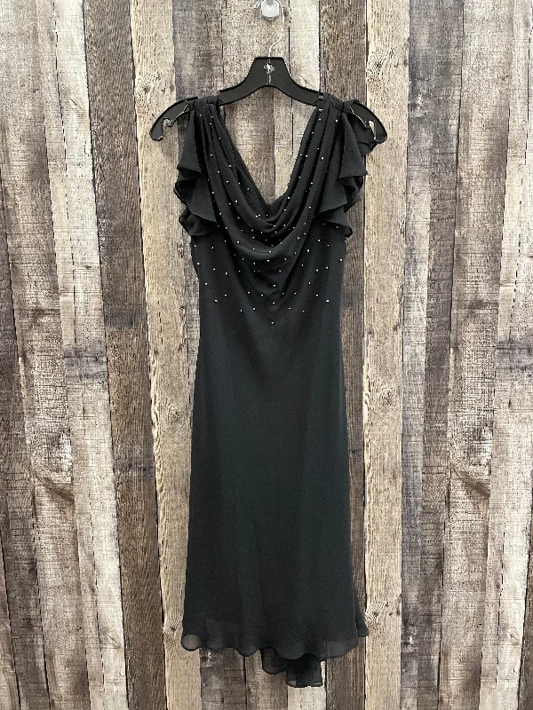 Now or Never casual midi dressDress Party Midi By Cme In Black, Size: 6p