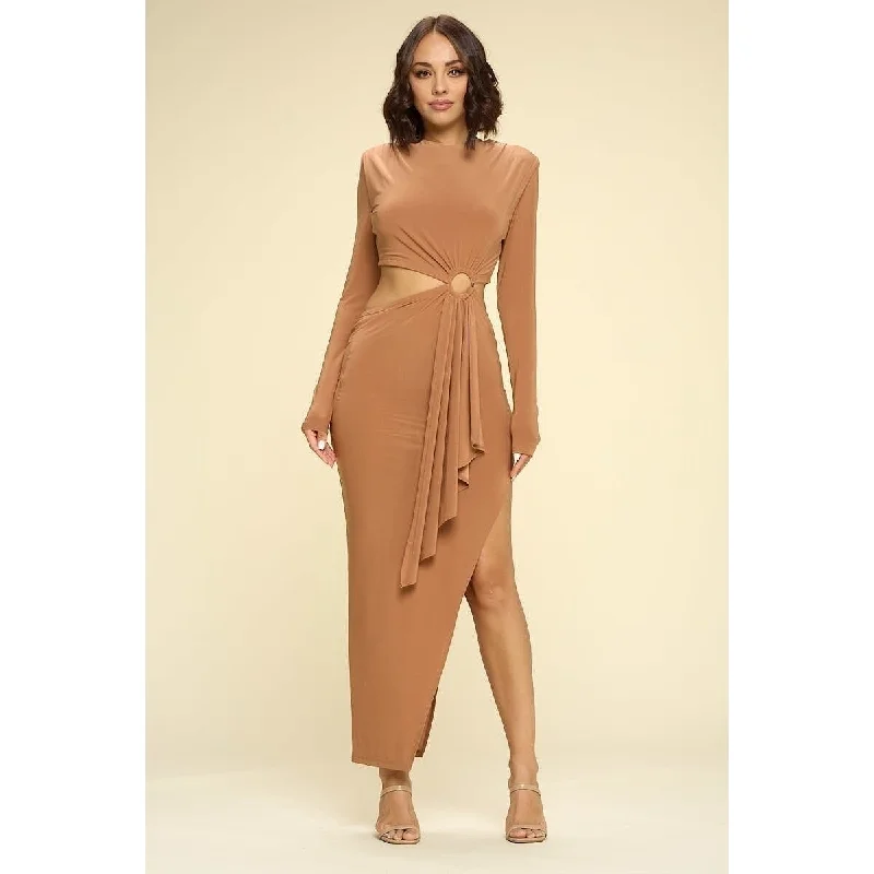 tiered dressBodycon Cut Out Midi Dress