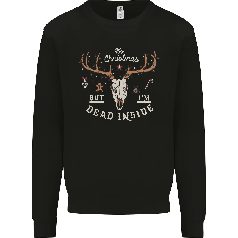 Special Promotion Dead Inside Christmas Hunting Hunter Xmas Mens Sweatshirt Jumper