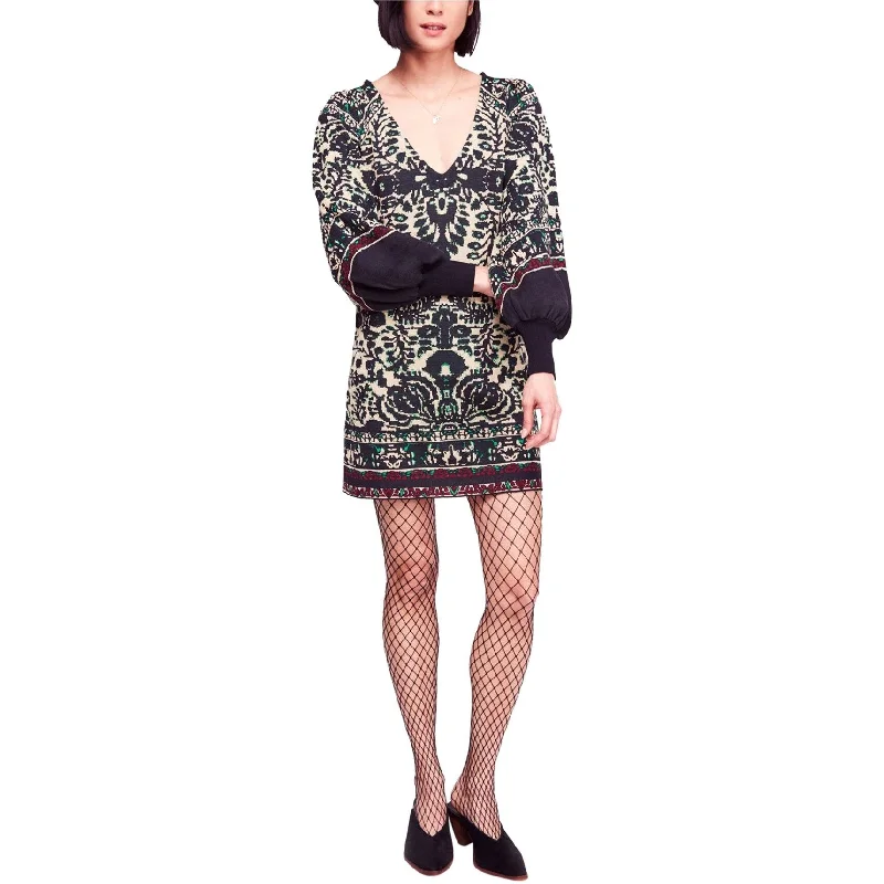 New Arrival ashionable dressFree People Womens Music & Lyrics Mini Dress, Multicoloured, Small New Arrival ashionable dressFree People Womens Music & Lyrics Mini Dress, Multicoloured, Small