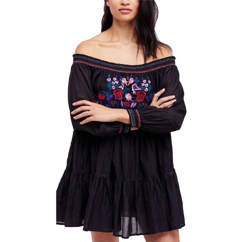 The Best Prices trendy dressFree People Womens Sunbeams A-line Dress, Black, X-Small The Best Prices trendy dressFree People Womens Sunbeams A-line Dress, Black, X-Small