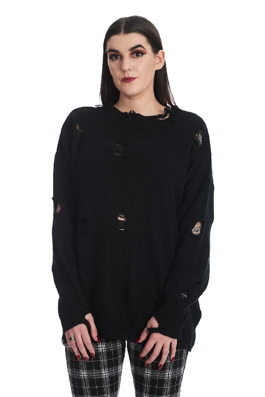Price Cut Griffin Distressed Jumper