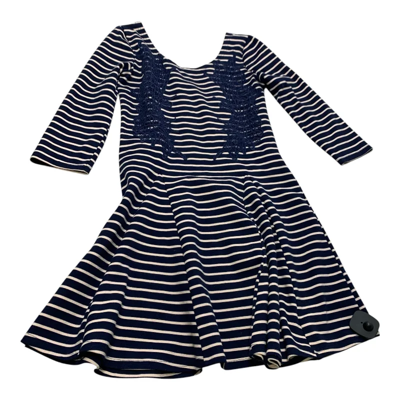 Lowest Prices lace-up dressDress Casual Short By Free People In Striped Pattern, Size: S Lowest Prices lace-up dressDress Casual Short By Free People In Striped Pattern, Size: S