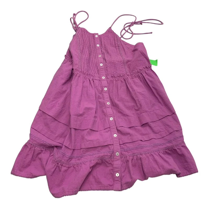 Mega Sale casual evening dressDress Casual Short By Free People In Purple, Size: Xs