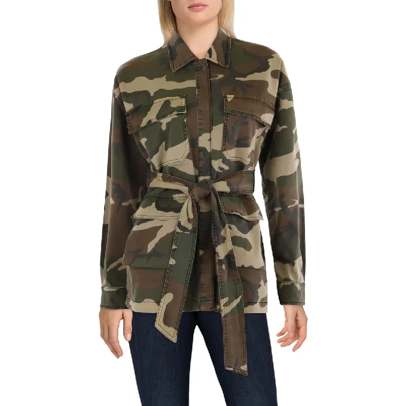 Womens Camo Uniform Utility Jacket