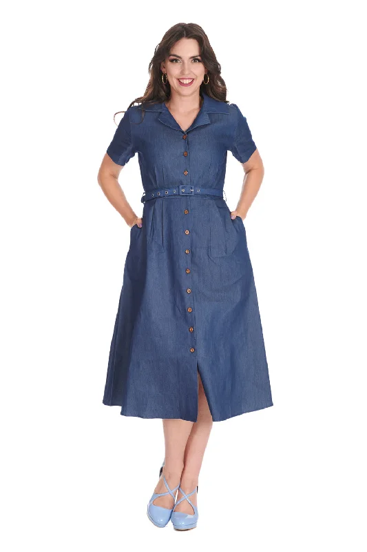 Unbeatable Prices trendy mini dressSummer Denim Dream Dress