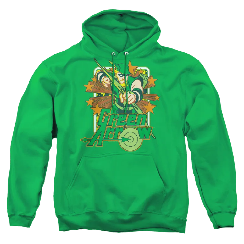 vintage hoodieGreen Arrow Green Arrow Stars - Pullover Hoodie