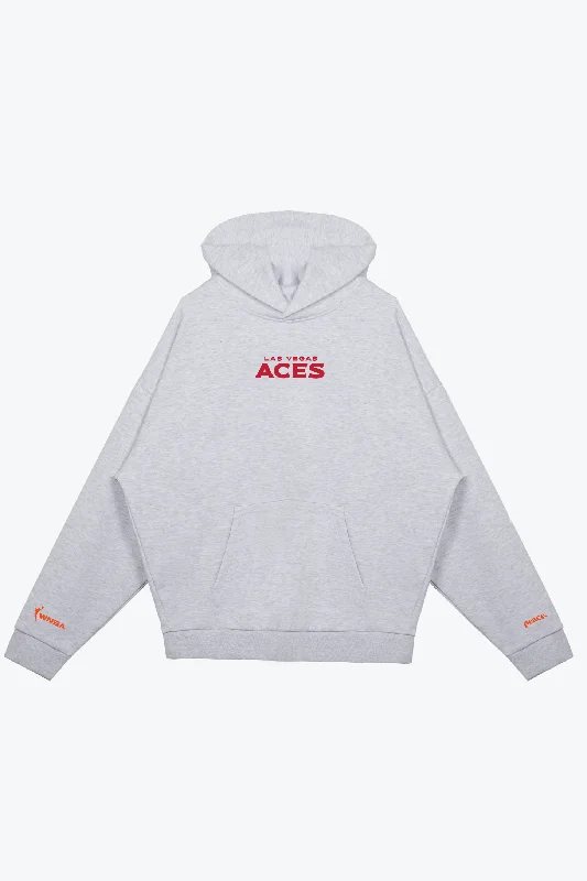 Savings Event Las Vegas Aces Essentials Heavyweight Hoodie - Ash