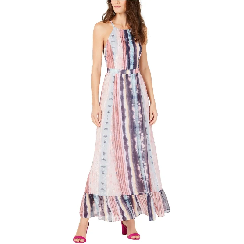 Stock Clearance v-neck dressI-N-C Womens Ombre Halter Empire Maxi Dress, Multicoloured, 4 Stock Clearance v-neck dressI-N-C Womens Ombre Halter Empire Maxi Dress, Multicoloured, 4
