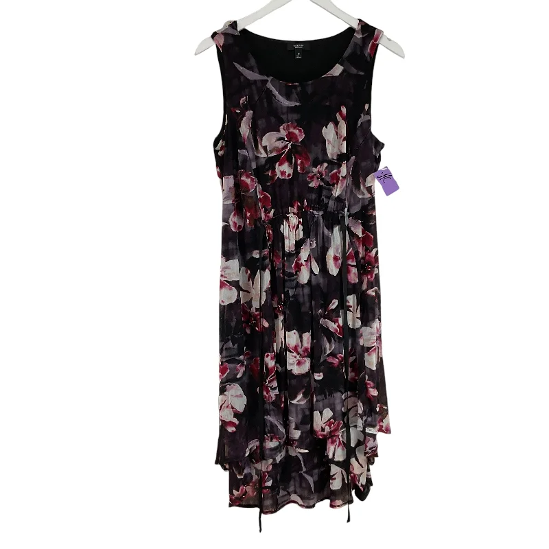Crazy Deals long sleeve dressDress Casual Short By Simply Vera In Multi-colored, Size: M