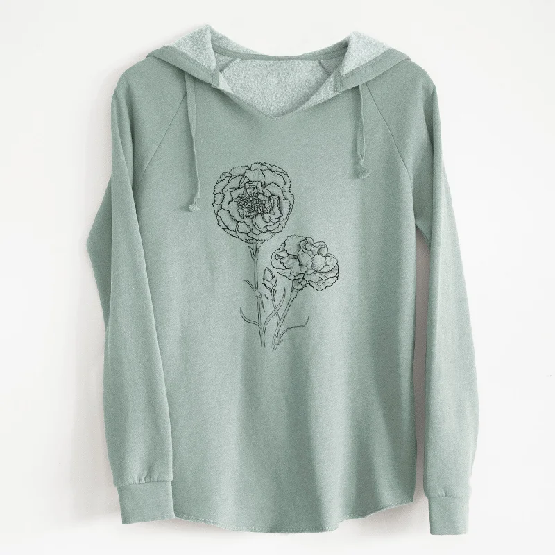 lightweight fitness hoodieCarnations - Dianthus caryophyllus - Cali Wave Hooded Sweatshirt