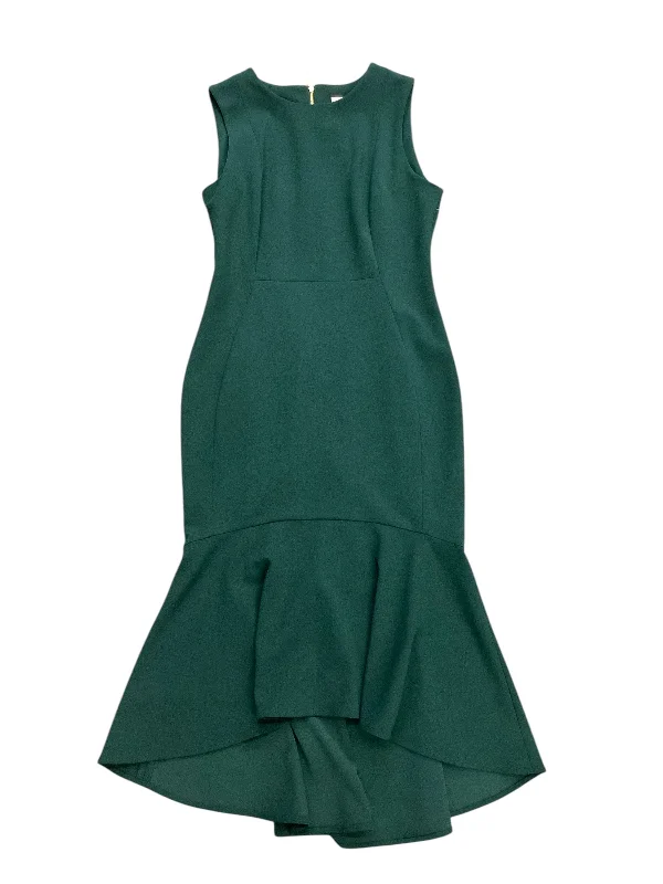 New Arrival casual midi dressDress Party Long By Calvin Klein In Green, Size: 10