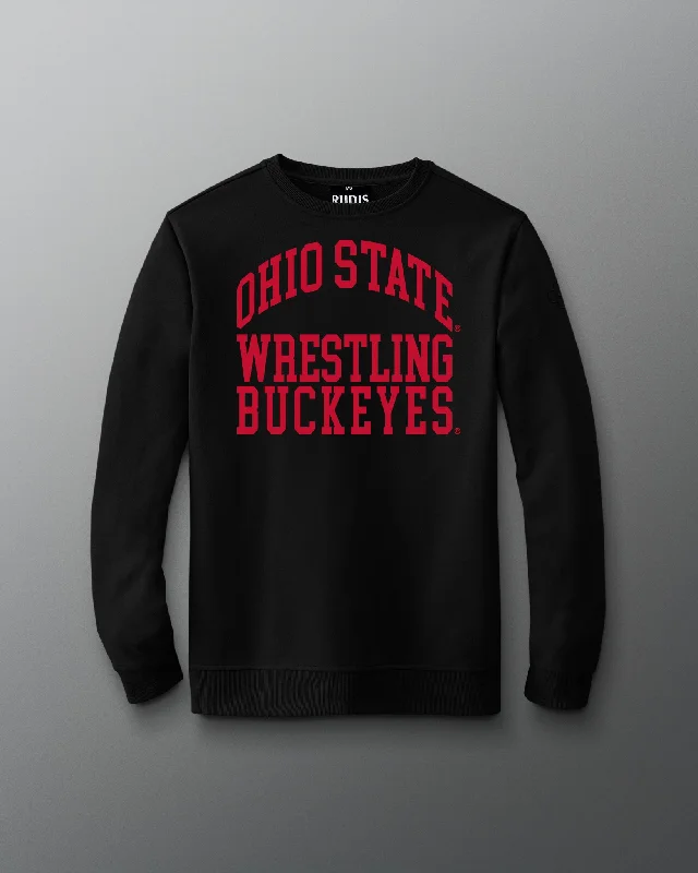 Clearance Sale Ohio State Wrestling Buckeyes Crewneck