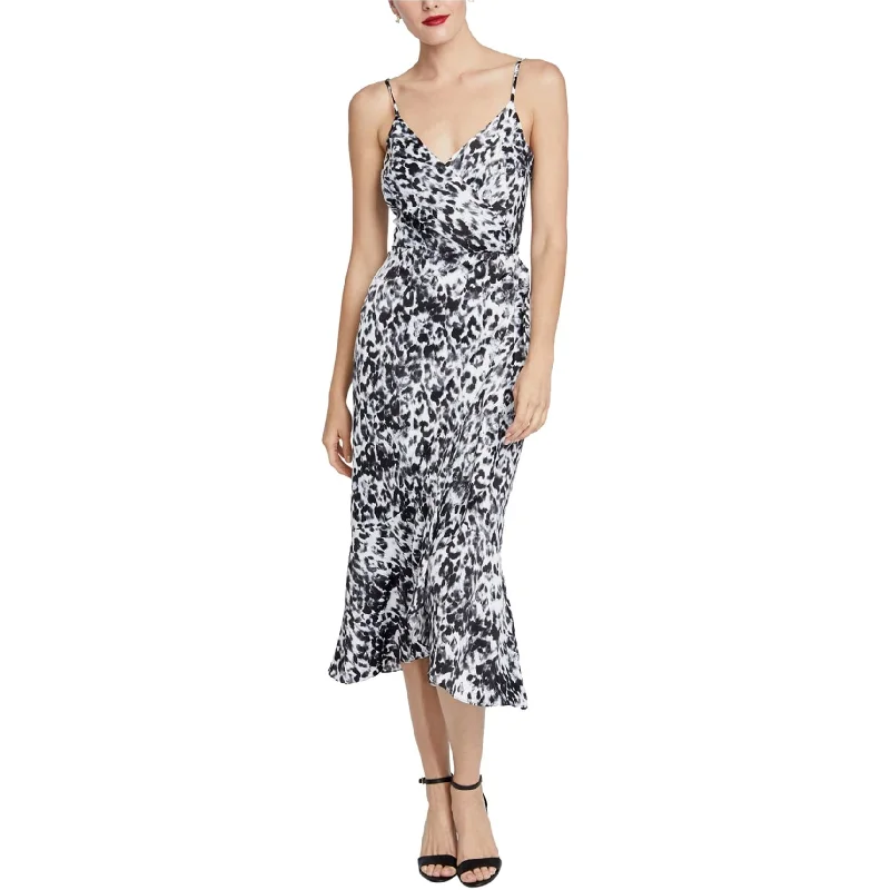 Bargain Prices casual dressRachel Roy Womens Animal Print Midi Dress, White, 2