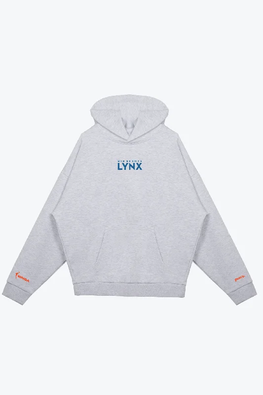 Limited Availability Minnesota Lynx Essentials Heavyweight Hoodie - Ash