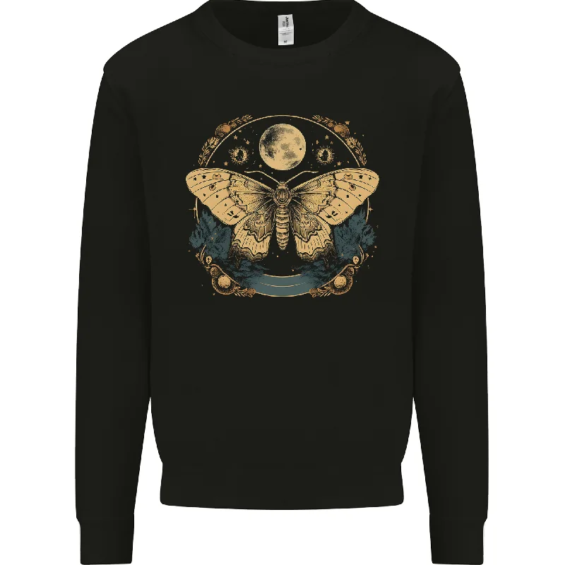 oversized gym sweatshirtAn Astral Butterfly Mens Sweatshirt Jumper