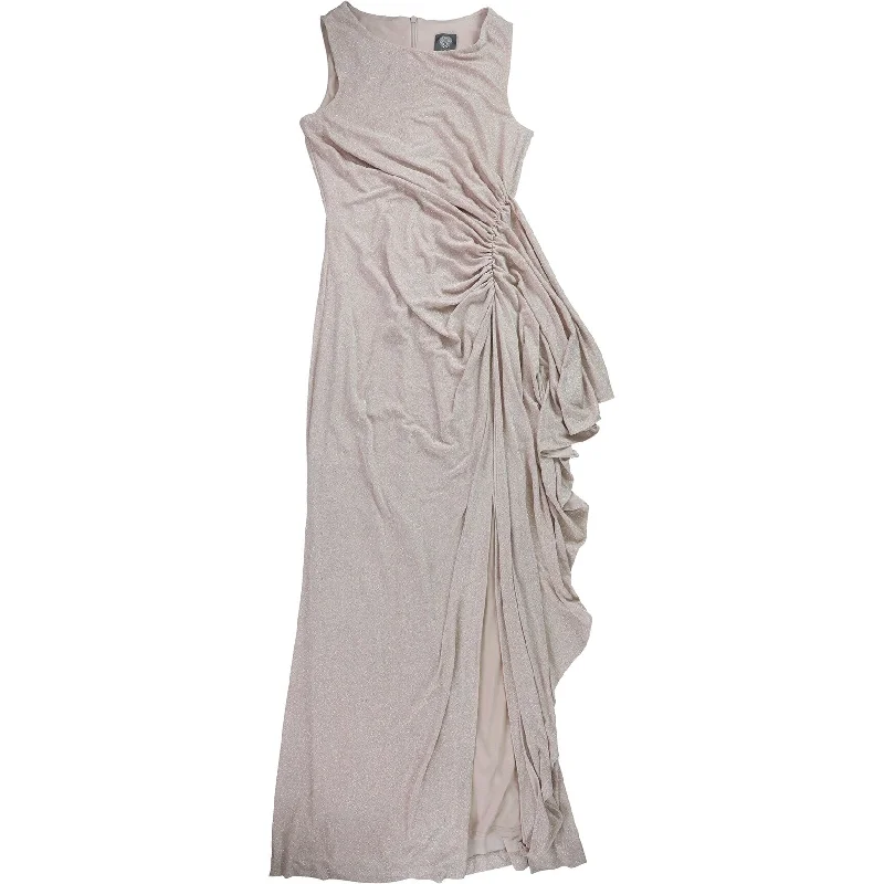 Exclusive Offers boho dressVince Camuto Womens Ruched Glitter Gown Dress, Pink, 10 Exclusive Offers boho dressVince Camuto Womens Ruched Glitter Gown Dress, Pink, 10