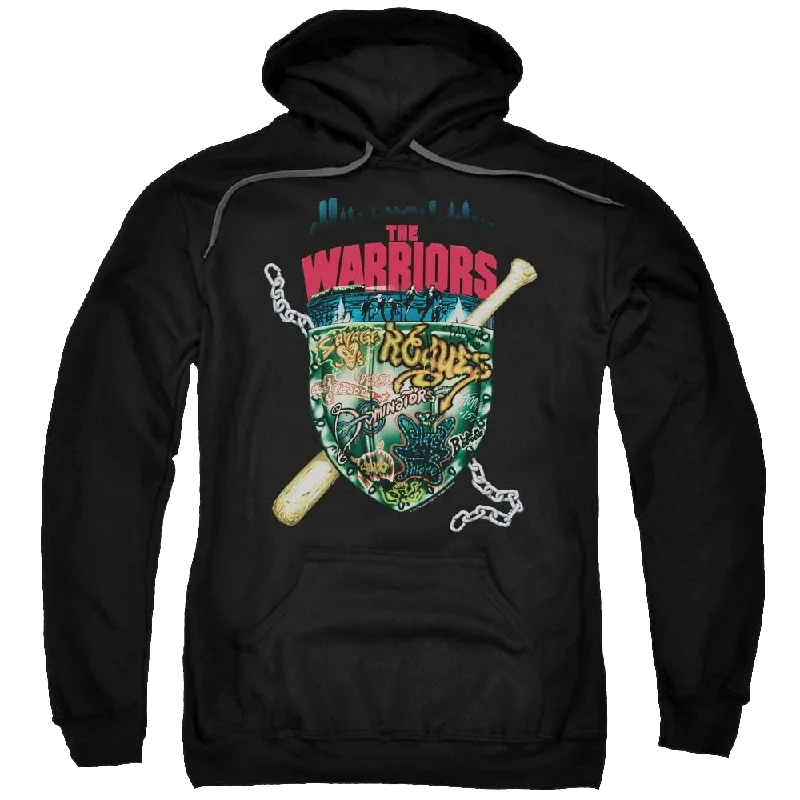 Deal Zone zip-up hoodieThe Warriors Shield Pullover Hoodie