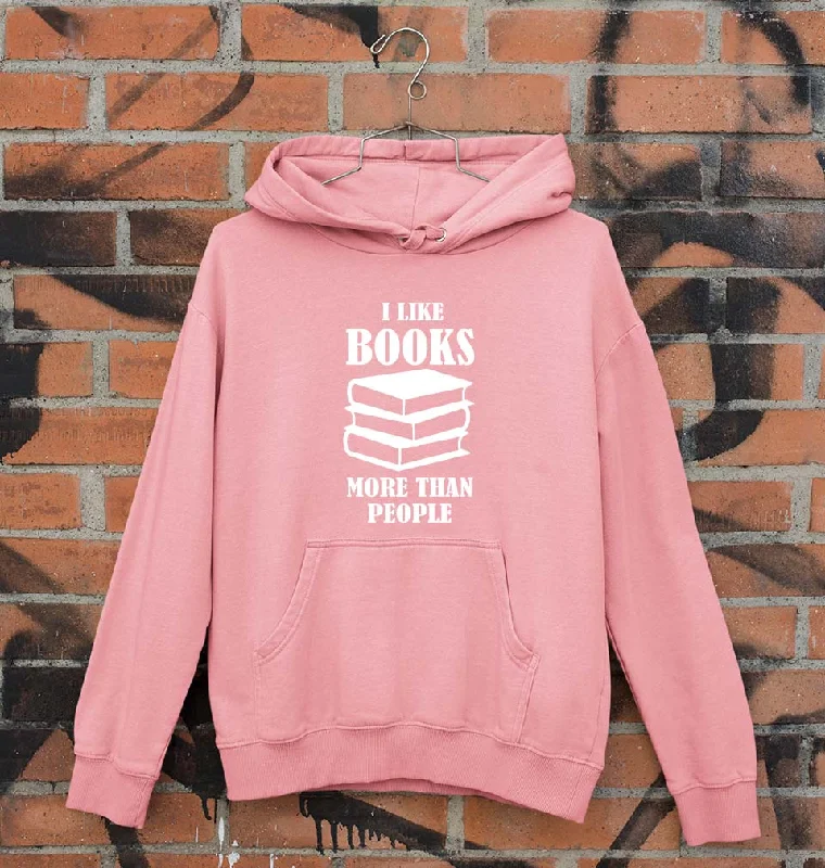 sleek hoodieLike Books Unisex Hoodie for Men/Women