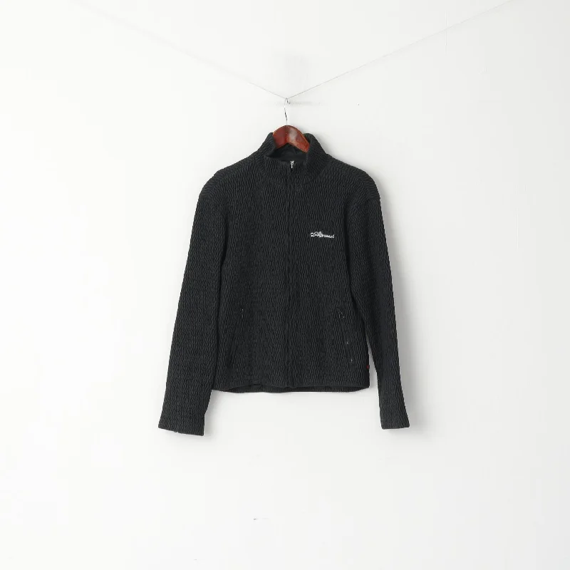 Value Deals cozy wool-blend coatAlpraush Women L Jacket Black Full Zipper Swiss Nylon Waterproof Crinkled Outdoor Top