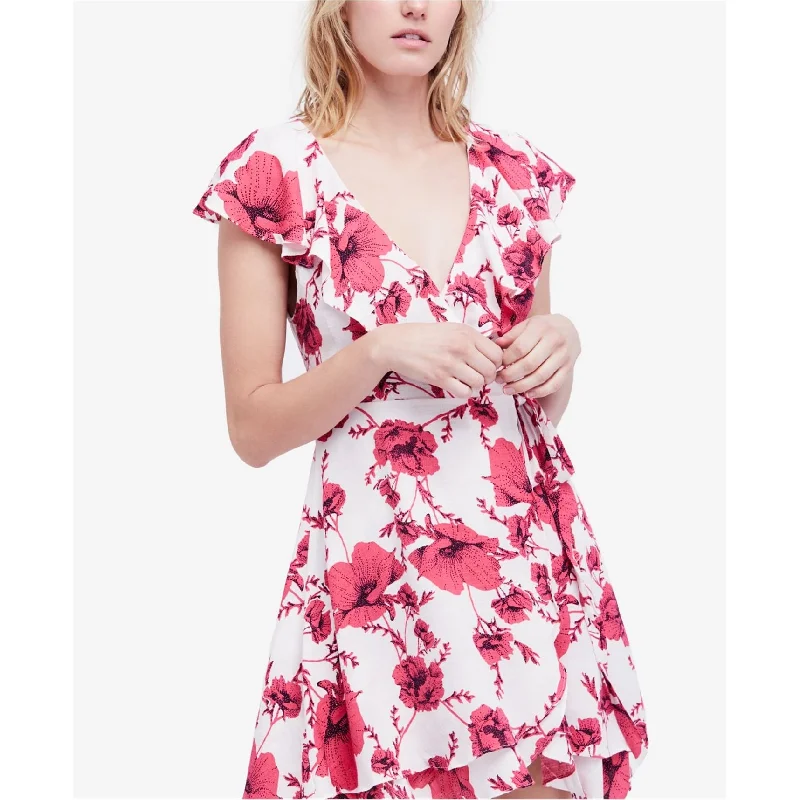 Great Bargains ruffle dressFree People Womens French Quarter Ruffled Mini Wrap Dress, Off-White, X-Small Great Bargains ruffle dressFree People Womens French Quarter Ruffled Mini Wrap Dress, Off-White, X-Small