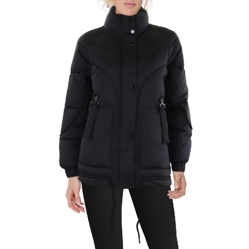 Womens Coated Warm Puffer Jacket