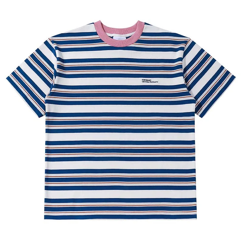 Extra Savings NGOARMY ルーズストライプTシャツ NGA034