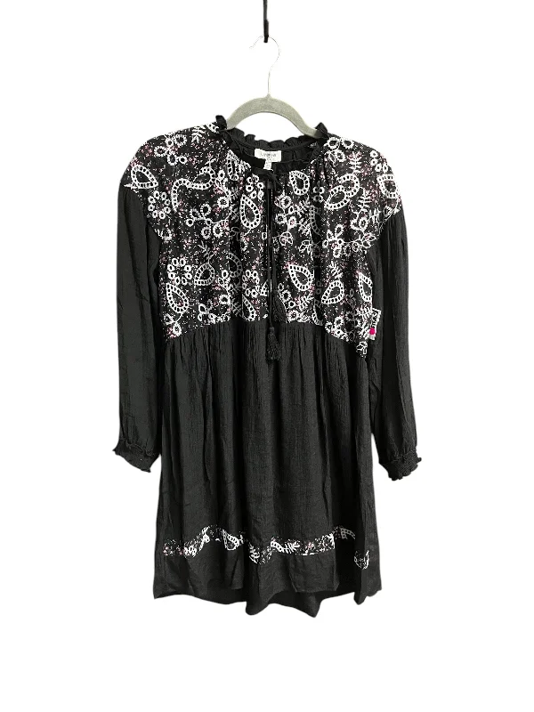 Deal Zone long sleeve dressDress Casual Short By Umgee In Black, Size: S
