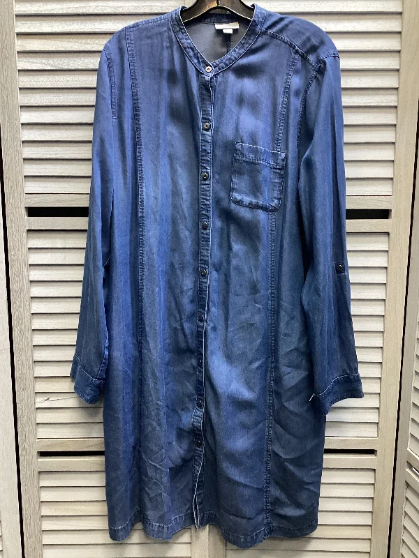 Price Blitz elegant evening dressDress Casual Short By J. Jill In Blue, Size: Xl