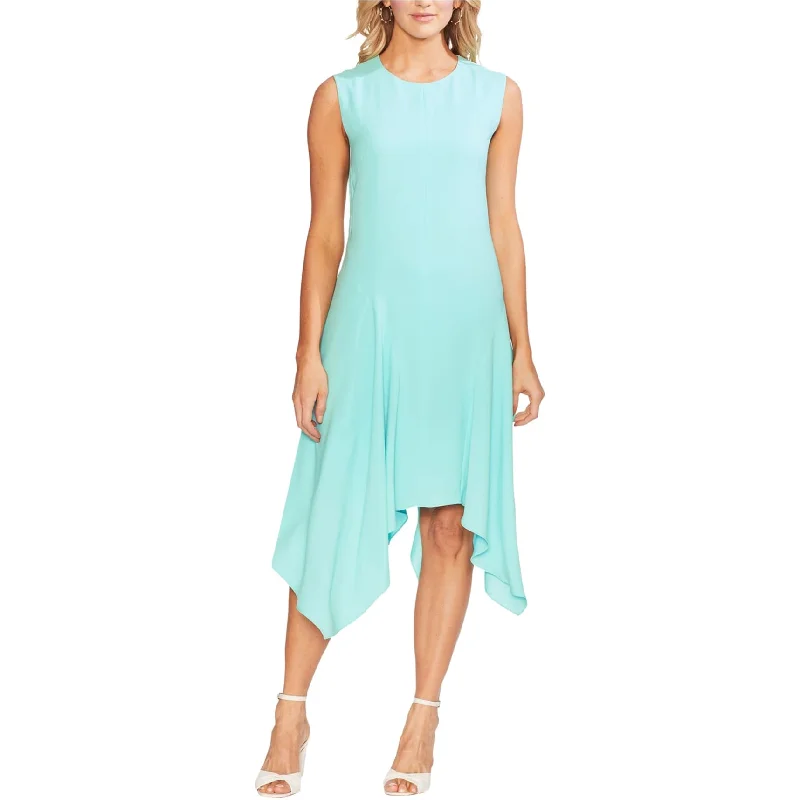 Savings Galore office dressVince Camuto Womens Handkerchief-Hem Asymmetrical Dress, Blue, 14 Savings Galore office dressVince Camuto Womens Handkerchief-Hem Asymmetrical Dress, Blue, 14
