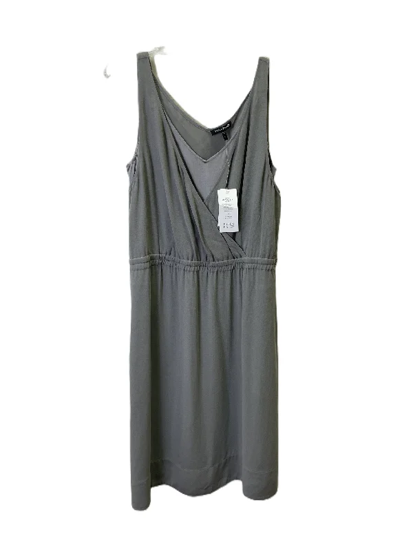 Exclusive Access shift dressDress Casual Short By Eileen Fisher In Grey, Size: M