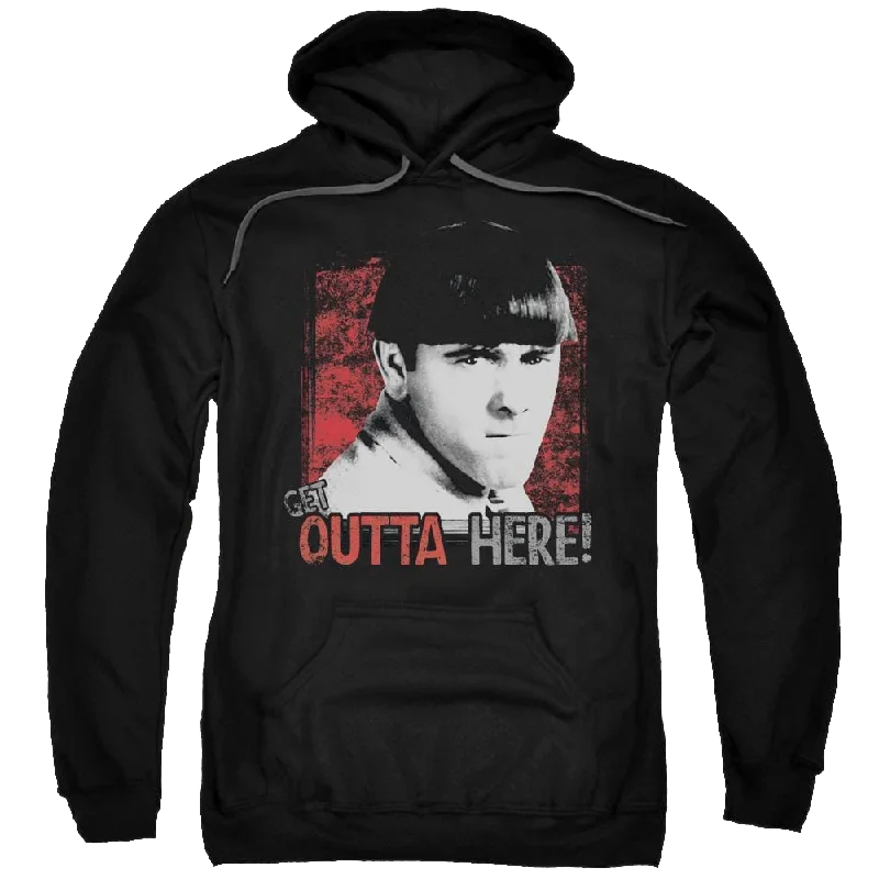 Must-Have Deals performance hoodieThe Three Stooges Get Outta Here Pullover Hoodie