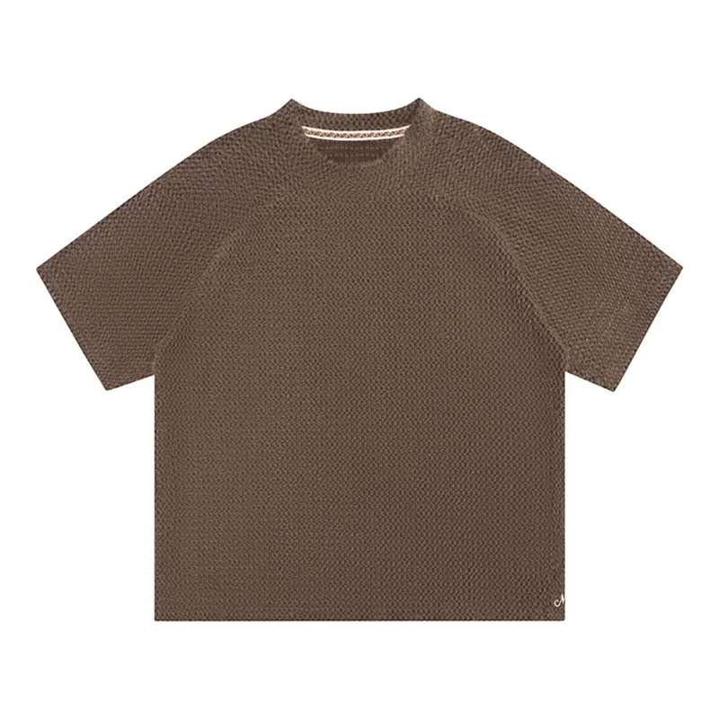 Limited Time NGOARMY メッシュラウンドネックブラウスTシャツ NGA042