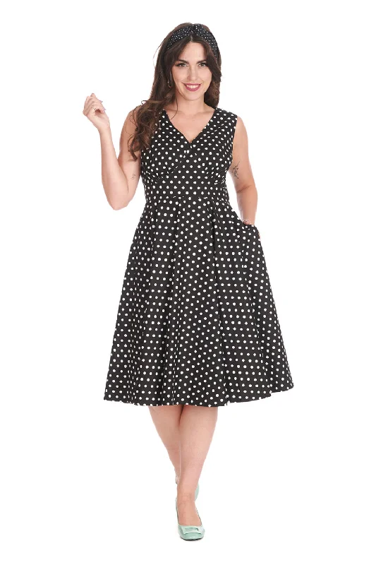 Price Rollback party-ready dressSummer Of Spots Dress