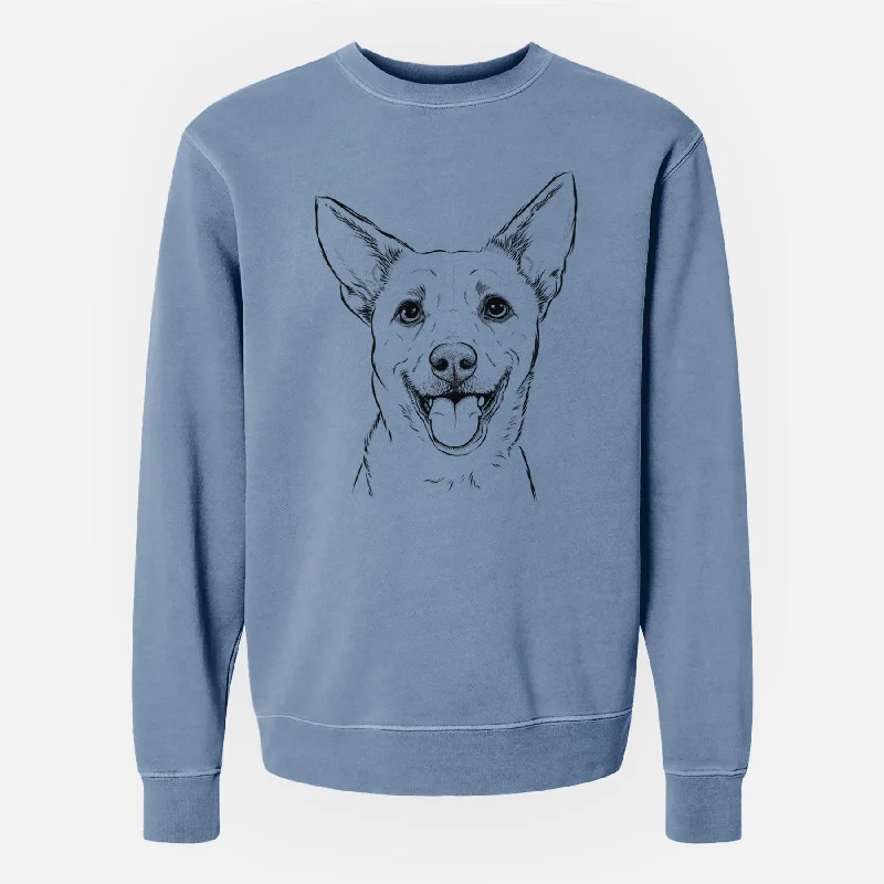 Super Savings casual workout hoodieBare Dinghy the Mixed Breed - Unisex Pigment Dyed Crew Sweatshirt